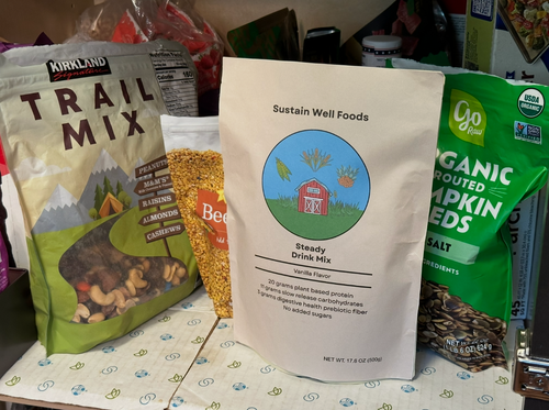 Steady Drink Mix - Bulk Size Vanilla Flavor | Sustain Well Foods