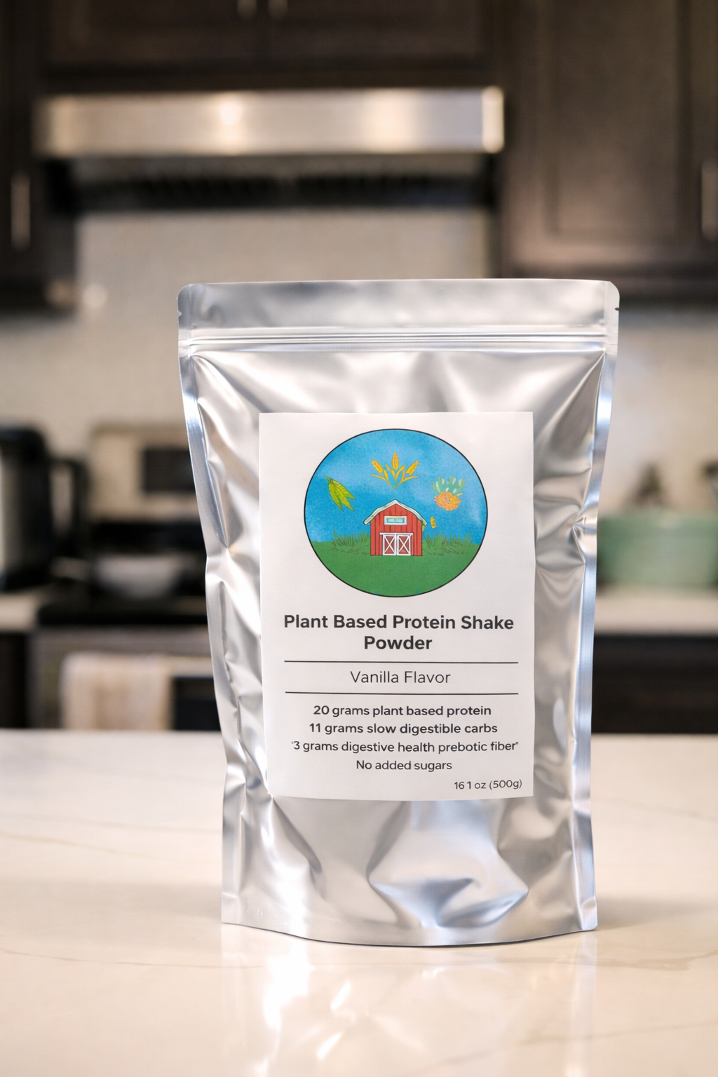 Plant Based Protein Shake Powder - Vanilla Flavor