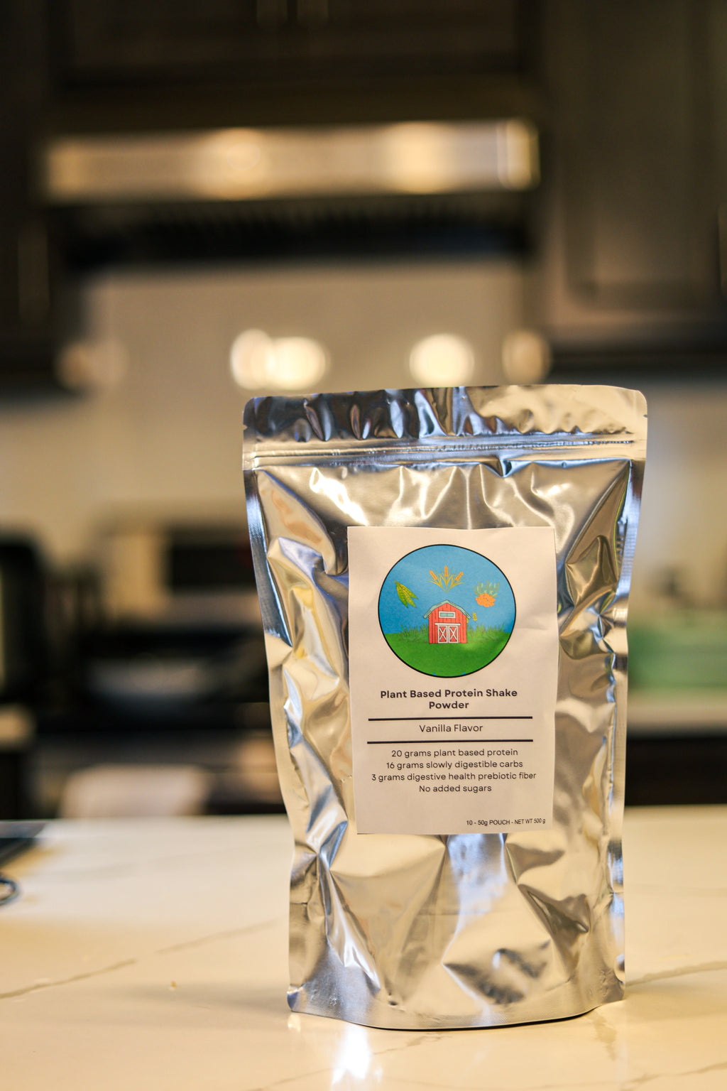 Plant Based Protein Shake Powder - Vanilla Flavor