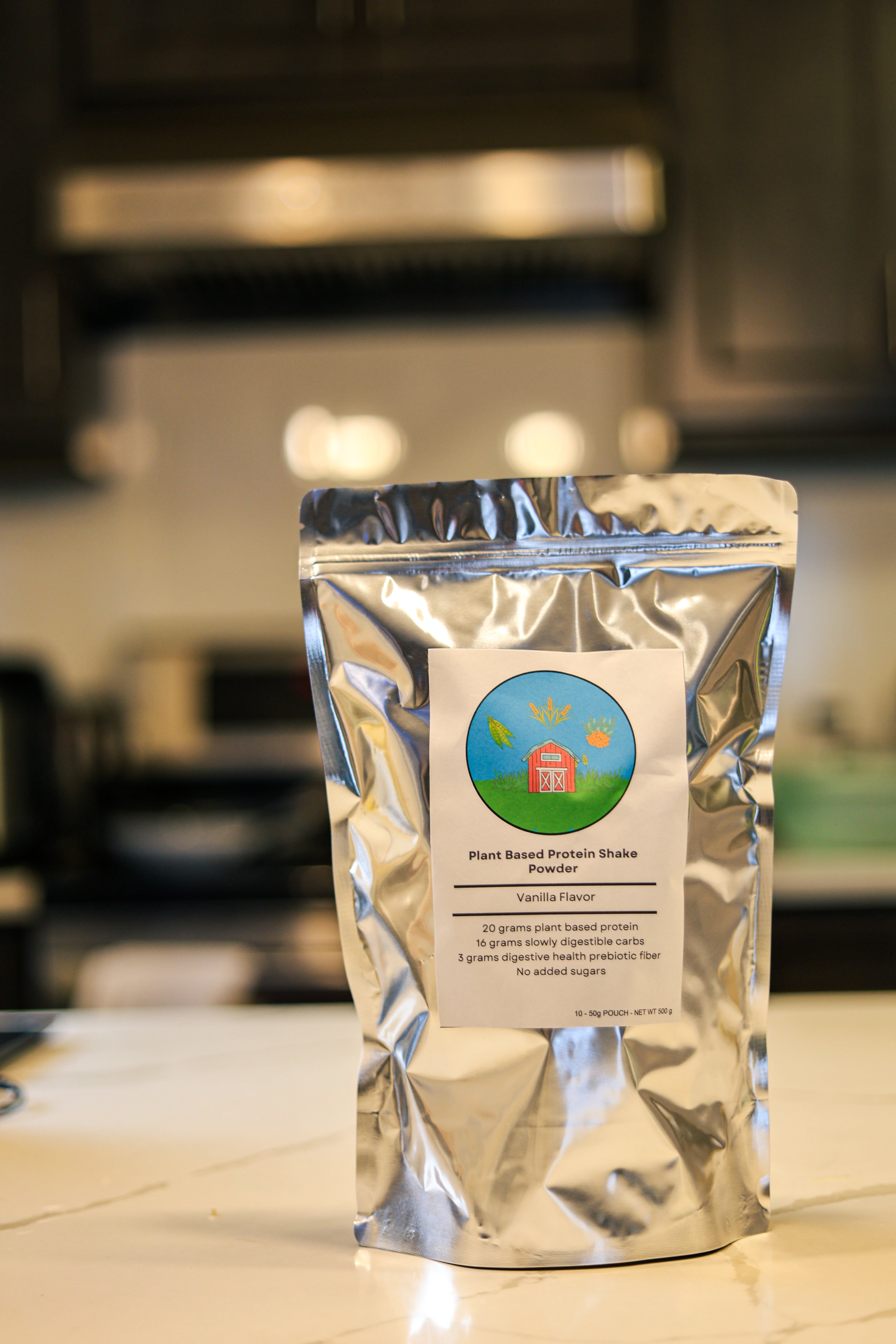 Plant Based Protein Shake Powder - Vanilla Flavor